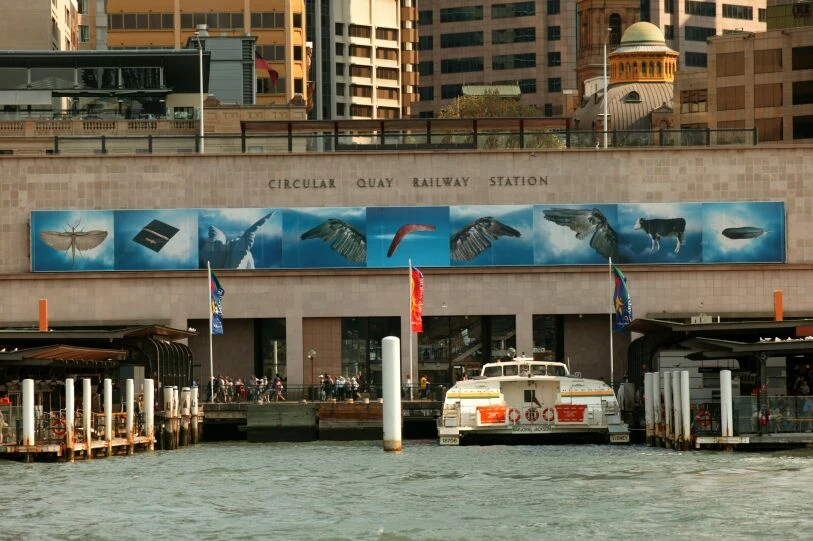 Michael Riley's 'Cloud' at the 2003 Sydney Festival.jpg