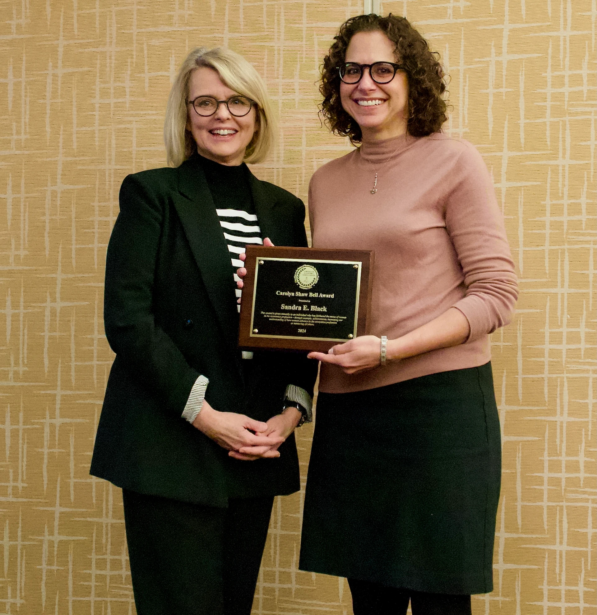 ASSA 2025 - CSWEP Award Tesar and Black.jpg
