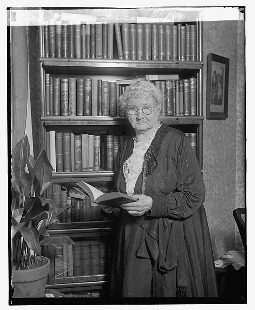 Mother Jones at the D.C. Powderly home- 1929.jpg