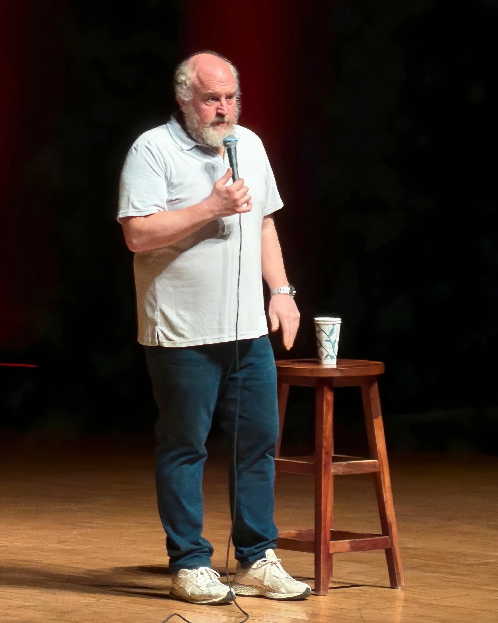 Louis C.K. performing in New Delhi, India (3-15-26).jpg